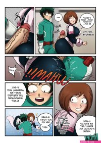uraraka growing boobs comic