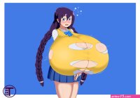 uraraka growing boobs comic