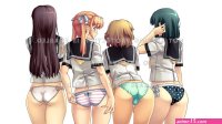 anime sexy ecchi wet panties