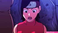 sarada y naruto hentai comics
