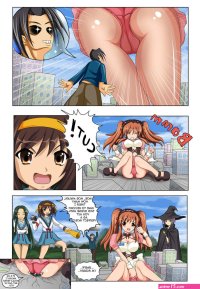 unawaregiantess anime butt crush
