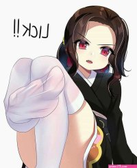 girl feet fetish anime