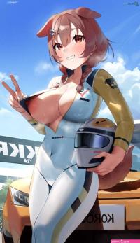 Rule 34 Inugami Korone Frikulu Hololive