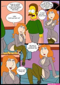 Porn comic The Contest. Part 2. Family Guy The Simpsons Goof Troop. Sex comic competition continues everyone