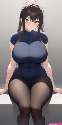 HD wallpaper: anime anime girls AI art big boobs vegefish solo artwork