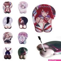 3D sexy Anime Boobs butt Novelty Mouse Mat Pad Gel Paraguay