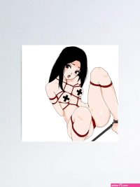 Anime Girl Bondage Poster for Sale by ElviraIsDead