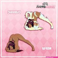 Anime Waifu NSFW Stickers for Car Bumper Windows Laptops Phones