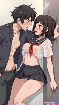 Moe Art on X: What are you up to tonight? nsfw kabedon couple anime love