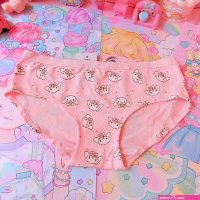 Anime Rabbit Sweet Doggie Kawaii Cute Panty
