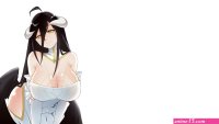 Overlord anime big boobs Albedo OverLord