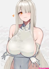 big boobs original characters Hayabusa artist anime anime girls portrait display simple background huge breasts cheongsam