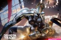 atomic heart the twinsrightleft doujin pictures by sakimichan about 1girl female robot