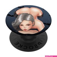 : Halloween Anime Cos Babe Woman Big Ass in Sexy Lingerie PopSockets Grip and Stand for Phones and Tablets : Cell Phones Accessories