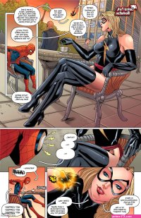 The Amazing Spiderman Ms. Marvel porn comic