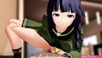 M.M.D anime girl teasing and getting creampied