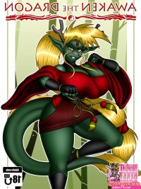 Porn comic Awaken the Dragon. Evil Rick Sex comic dragon girl after