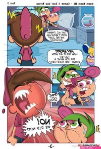 Porn comic Gender Bender III. Fairly OddParents Sex comic and wife fucked