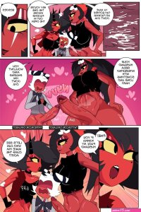 Moxxie family bonding- Carliabot Helluva Boss