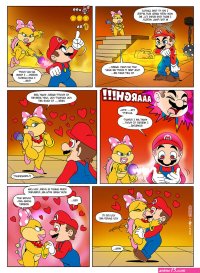 Mario Femdom Comics
