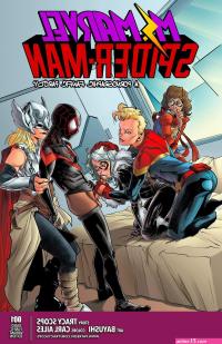 Kamala And Miles Captain Marvel Spider-Man Tracy Scops Porn Comic
