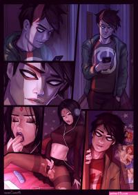 Melancholy of Raven Porn comic Rule 34 comic Cartoon porn comic