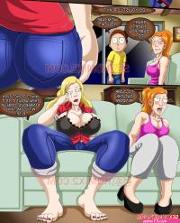 Porn comic Rick and Morty. I dare you too. by sexkomix2.com. Sex comic by life Beth