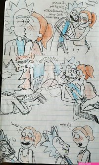 Stickyickysmut Rick and Summer Rick and Morty porn comic