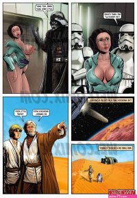 Blockbuster Comics Star Wars comic porn