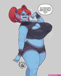 Athletic Fish Girl Undertale