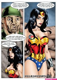 Wonder Woman versus the Incredibly Horny Hulk!