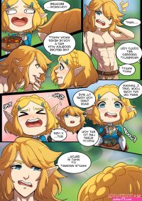 Porn comic A Night with Zelda. kinkymation Sex comic blonde Zelda was