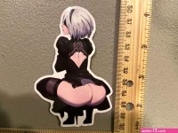New Sexy Anime Girl Hot Ass Butt Erotic Game Meme Vinyl Decal Sticker Car Truck