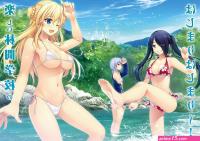 wet feet bikini anime cameltoe original characters