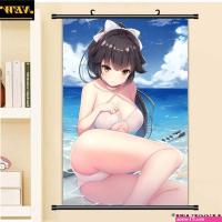 GHZNB Prints on Canvas Azur Lane Bilan Hangxian Sexy Loli Cameltoe Bikini Cartoon Anime Wall Poster Scroll Canvas Painting40X60CmP : Amazon.co.uk: Home Kitchen