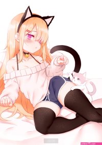 anime anime girl cameltoe white background cat ears background 2121x3000 HD Phone Wallpaper