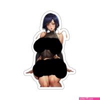 : Anime Super Hero Sticker Superhuman Powers Naked Uncensored Stickers Lewd Anime Girl Sticker Ecchi Manga Characters E489 3x3 White : Toys Games