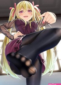 Anime Blonde Chan Nylon Feet POV Worship