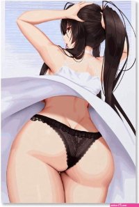 : Anime Nude Sexy Girl Modern Room Aesthetics Poster Print Canvas Poster Wall Art Party Birthday Gifts Indoor Decorations Suitable For Family Dormitory Office Bathroom DecorUnframe-style120x30inch50x7: Posters Prints