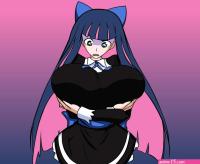 Anime Expansion on X: anime BreastExpansion lewd PantyAndStocking