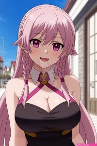 anime girl with big boobs by AkiSakiXYZ on DeviantArt