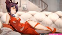 big boobs anime girls anime HD Wallpaper