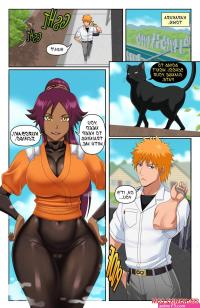 Porn comic Yoruichi. Bleach. Pink Pawg. Sex comic girls teased the