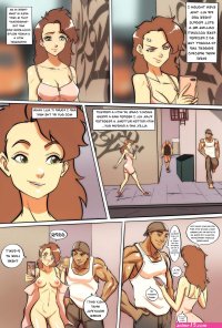 Blacked in a Public Porn Comic english 04