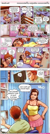 Sister Catches Brother Comic Porno