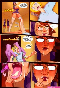Porno comics Intenso con las Hermanas gemelas.