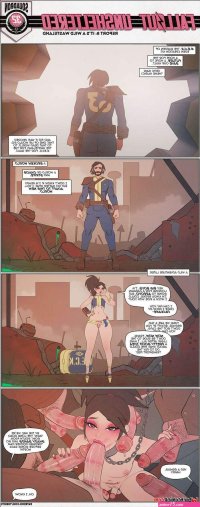Porn comic Fallout Unsheltered. The Kite Erotic comic dicks love to