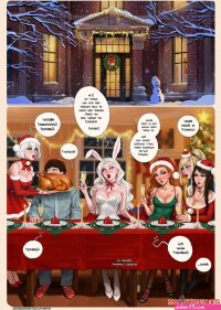 Porn comic Frozen Inc. Christmas Party 2022. Aroma Sensei. Sex comic blonde Elsa invited