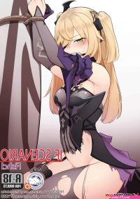 Porn comic If Scenario. Fischl. Genshin Impact Sex comic blonde with big
