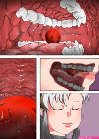 Vore digestion comic